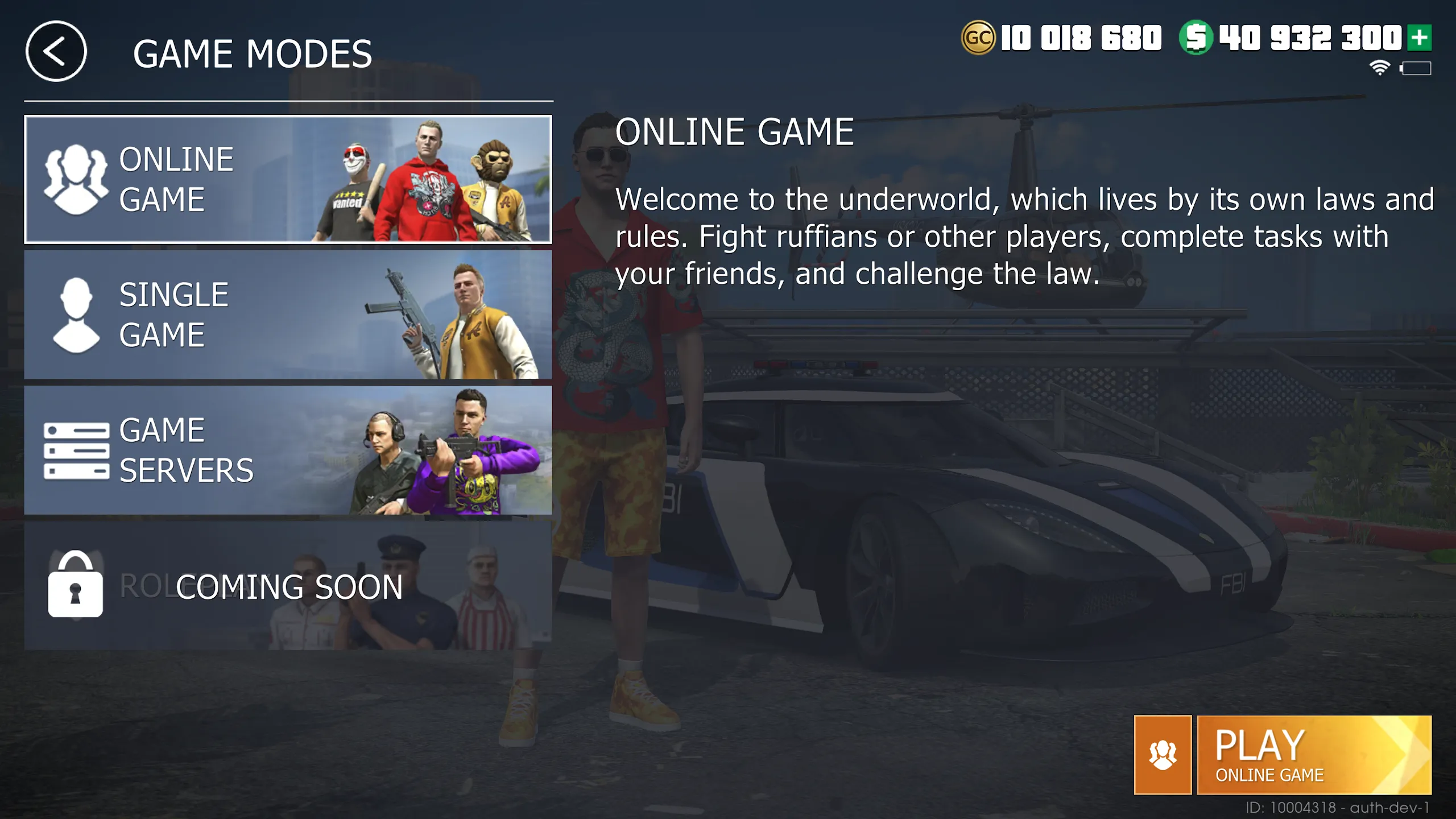Grand Criminal Online v1.7.7 APK Мод (Много денег) Screenshot 3