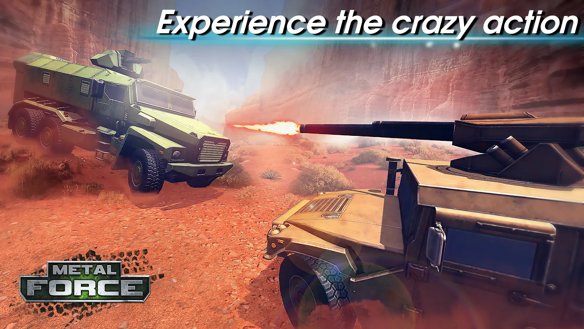 Metal Force: Modern Tanks Screenshot 1 Metal Force: Modern Tanks Screenshot 1
