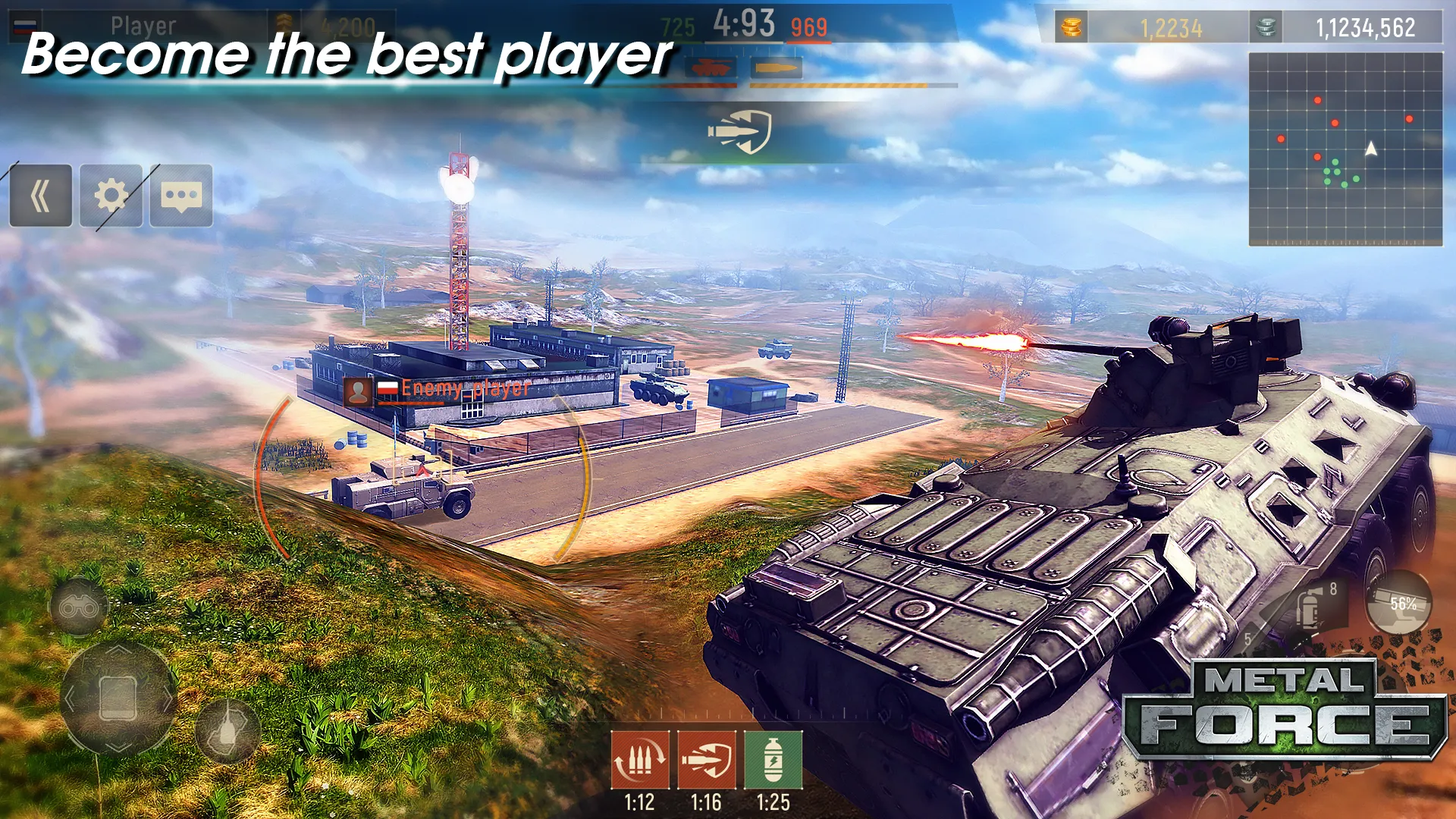 Metal Force: Modern Tanks Screenshot 2 Metal Force: Modern Tanks Screenshot 2