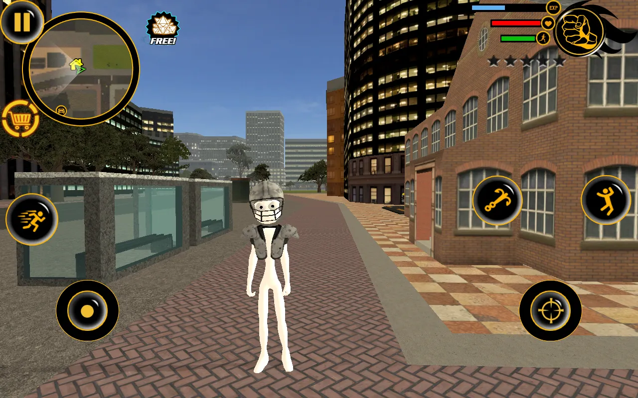 Real Stickman Crime [мод: много опыта] Screenshot 1