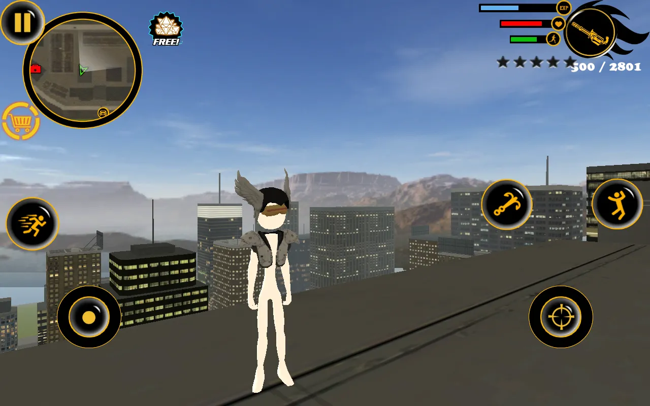 Real Stickman Crime [мод: много опыта] Screenshot 4