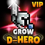 Скачать Grow Dungeon Hero VIP Мод (Меню, Один удар, Много денег) на Андроид