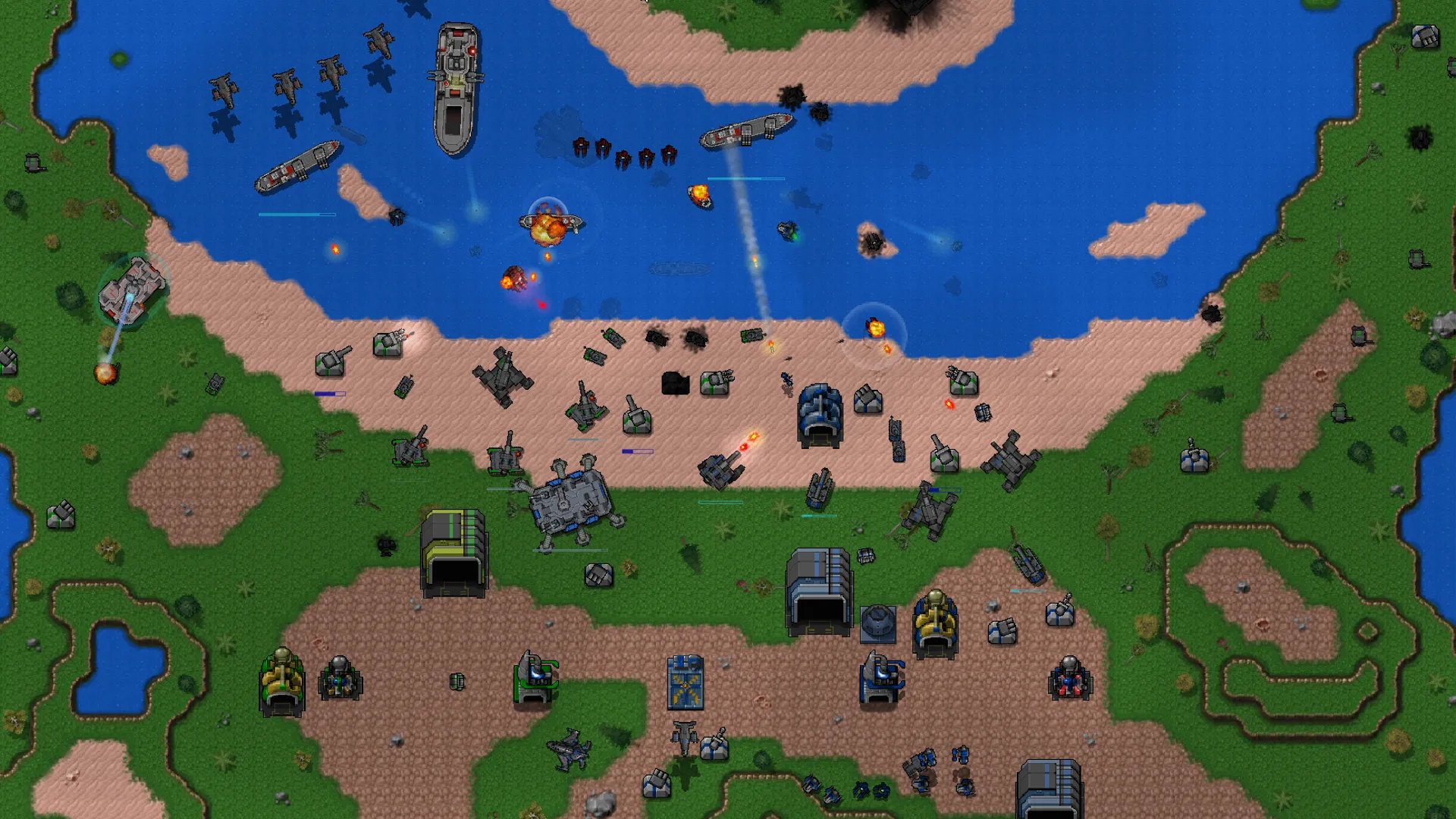 Rusted Warfare - RTS Strategy [мод: полная версия] Screenshot 2
