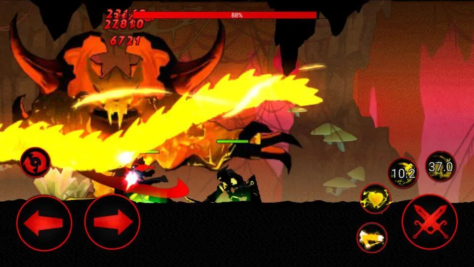 League of Stickman Free – Shadow legends (Dreamsky) [мод: много денег] Screenshot 3