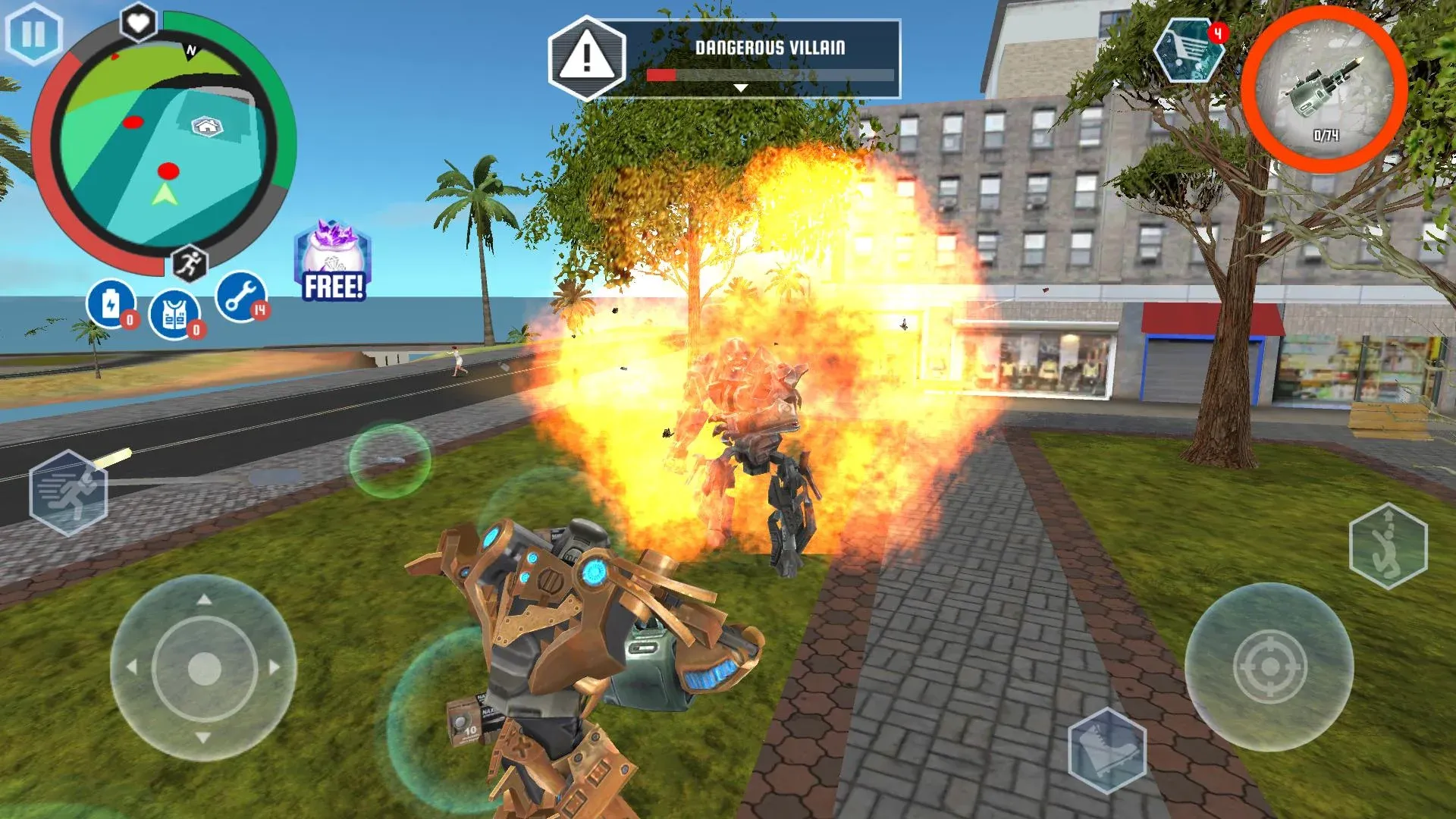 Robot Shark v3.5.6 APK Мод (Много денег) Screenshot 5