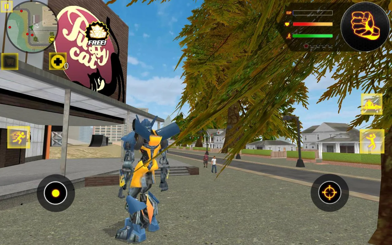 Robot Shark 2 v2.0.1 APK Мод (Много денег) Screenshot 2