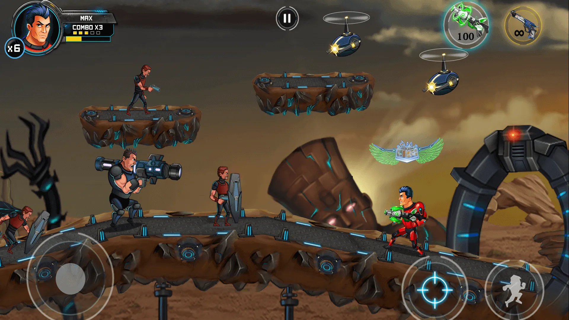 Alpha Guns 2 [мод: много денег] Screenshot 1