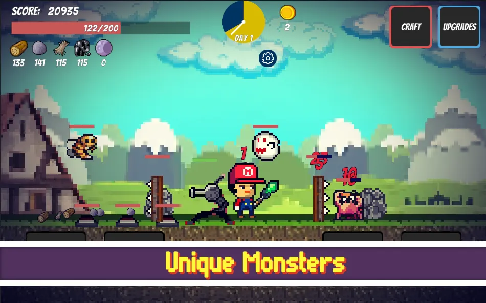 Pixel Survival Game [мод: много денег] Screenshot 3