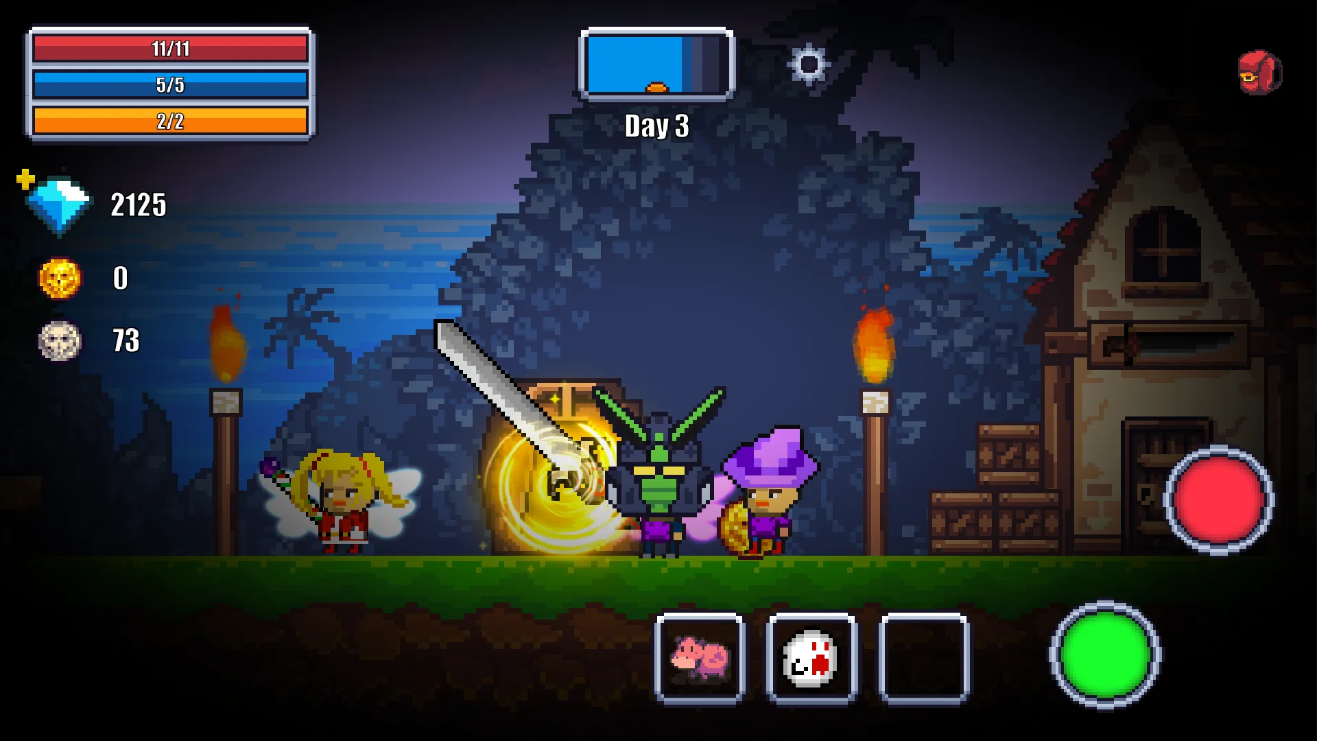 Pixel Survival World [мод: много денег] Screenshot 1