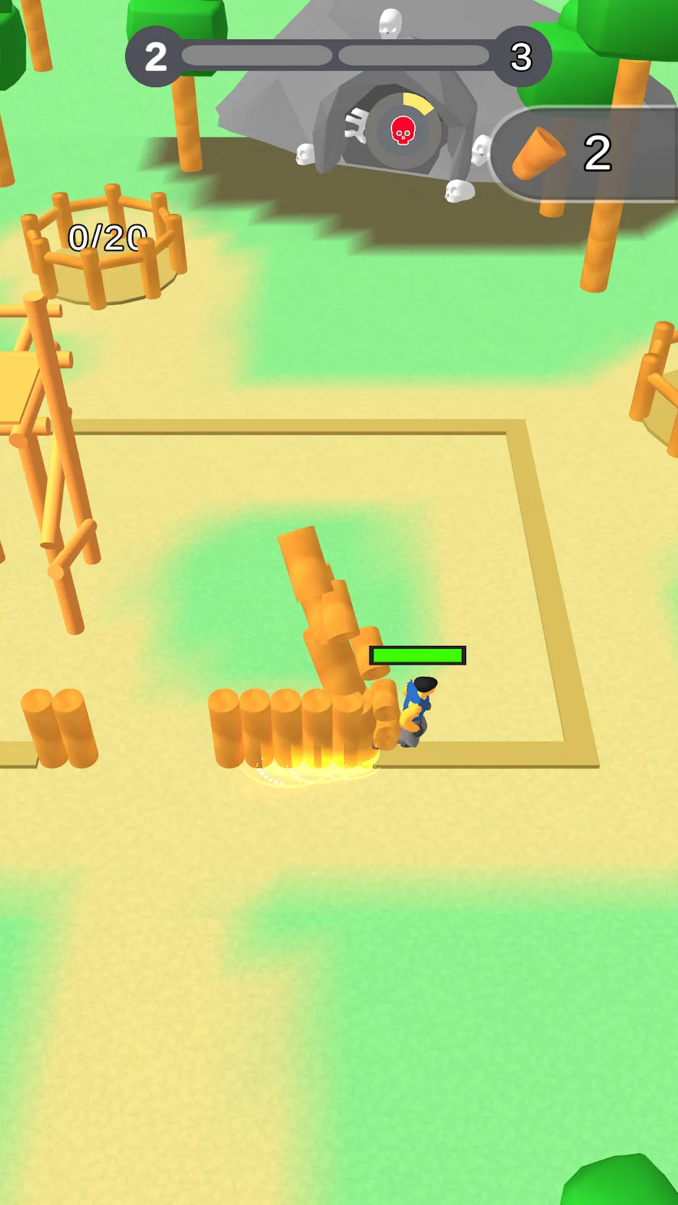 Lumbercraft [мод: много денег] Screenshot 3