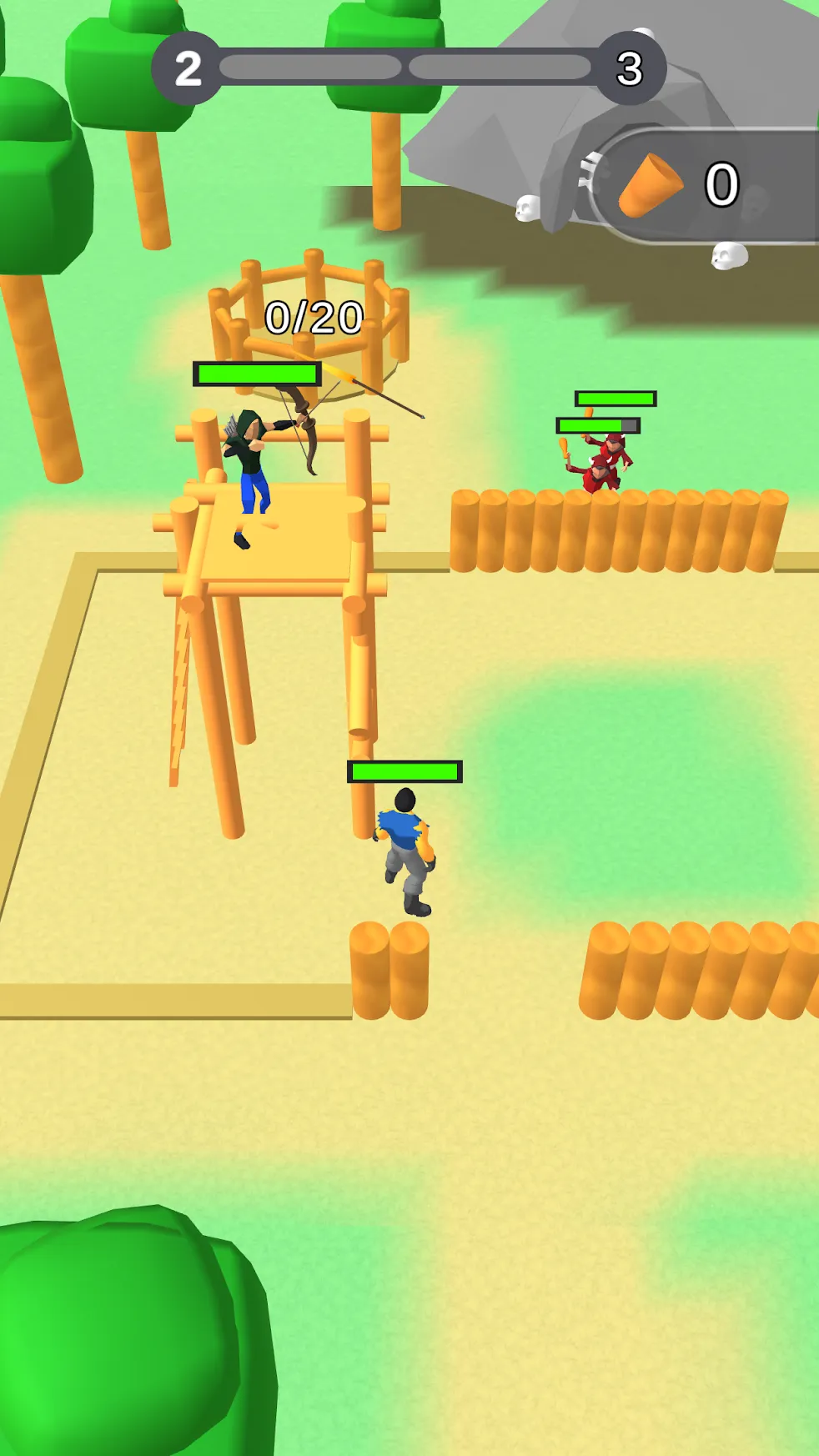 Lumbercraft [мод: много денег] Screenshot 4