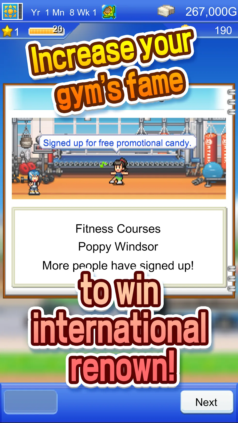 Boxing Gym Story [мод: много денег] Screenshot 5