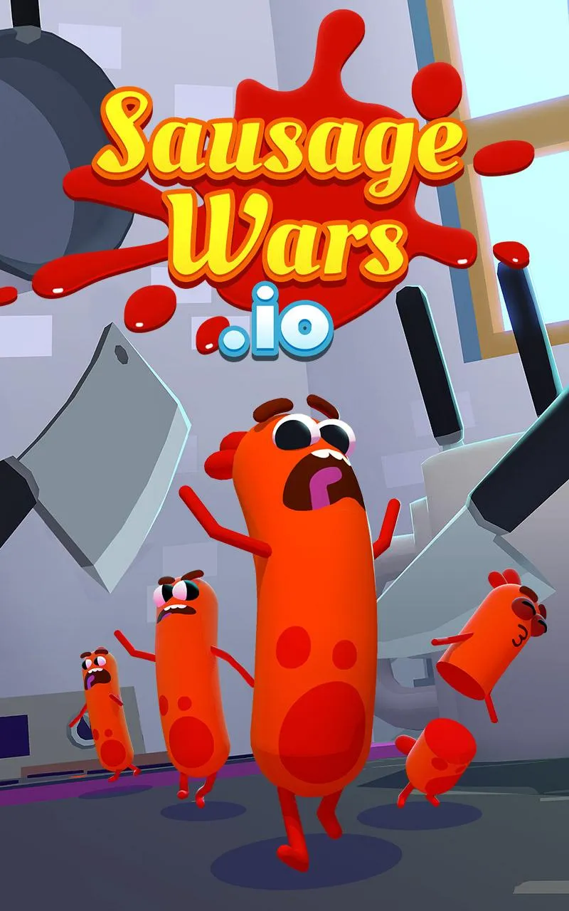 Sausage Wars.io [мод: всё открыто] Screenshot 1