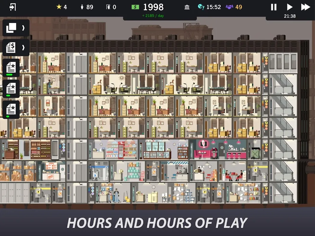 Project Highrise v1.0.19 APK Мод (Полная версия) Screenshot 3