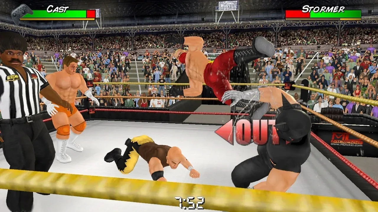 Wrestling Empire v1.7.9 APK Мод (Всё открыто, Pro) Screenshot 1