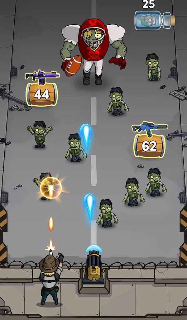 Zombie War Idle Defense v359 APK Мод (Меню, Много денег) Screenshot 1 Zombie War Idle Defense v359 APK Мод (Меню, Много денег) Screenshot 1