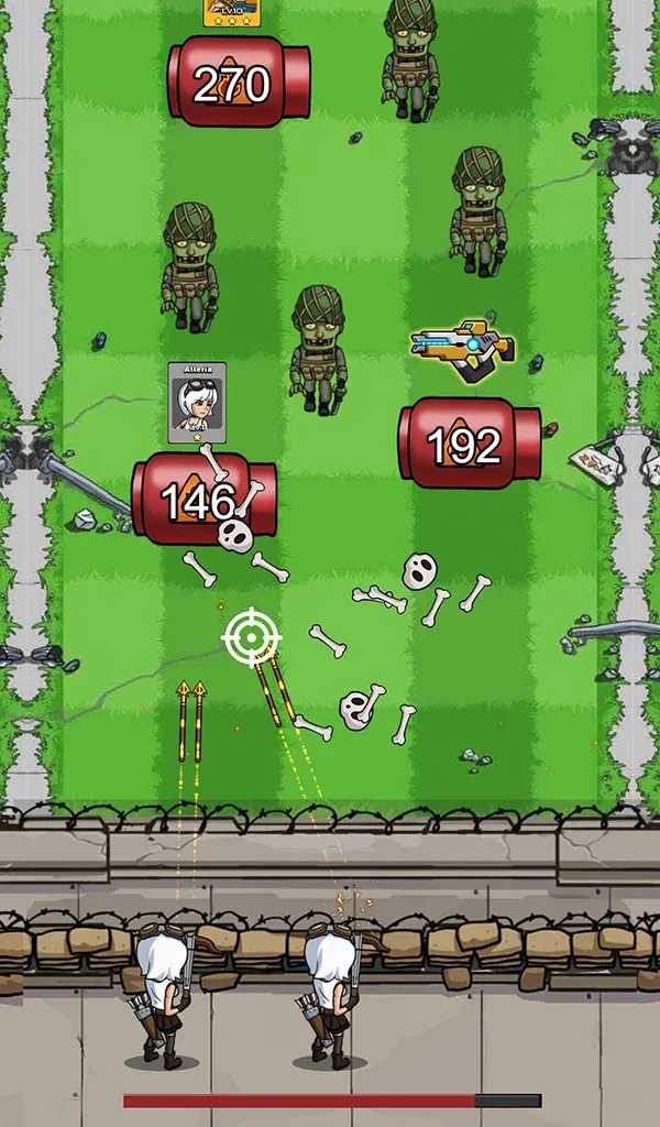 Zombie War Idle Defense v359 APK Мод (Меню, Много денег) Screenshot 2 Zombie War Idle Defense v359 APK Мод (Меню, Много денег) Screenshot 2