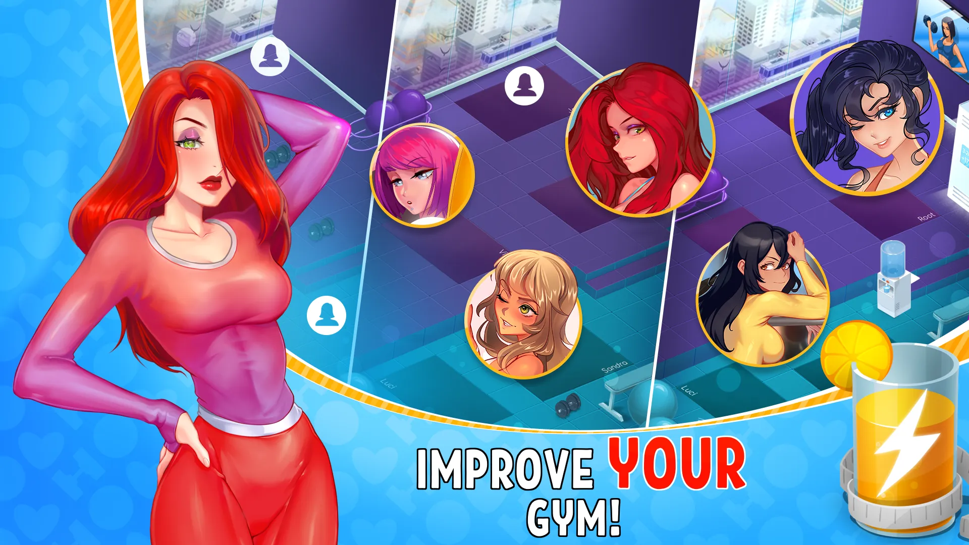 HOT GYM idle v1.3.7 APK Мод (Много денег) Screenshot 2