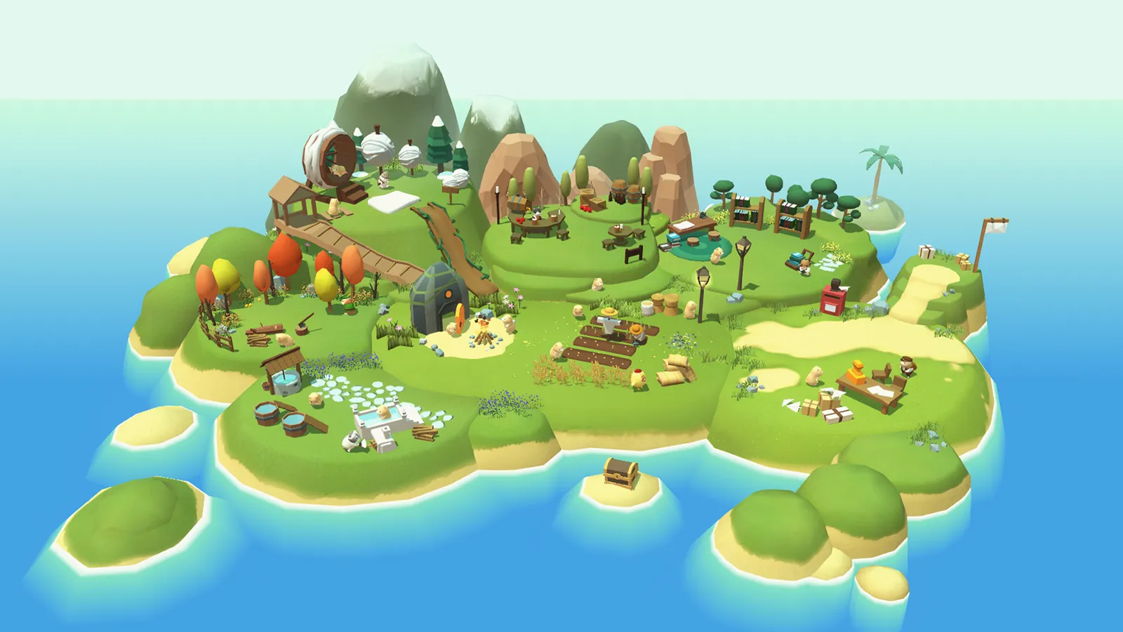 Хомяково (Hamster Village) [мод: много денег] Screenshot 1