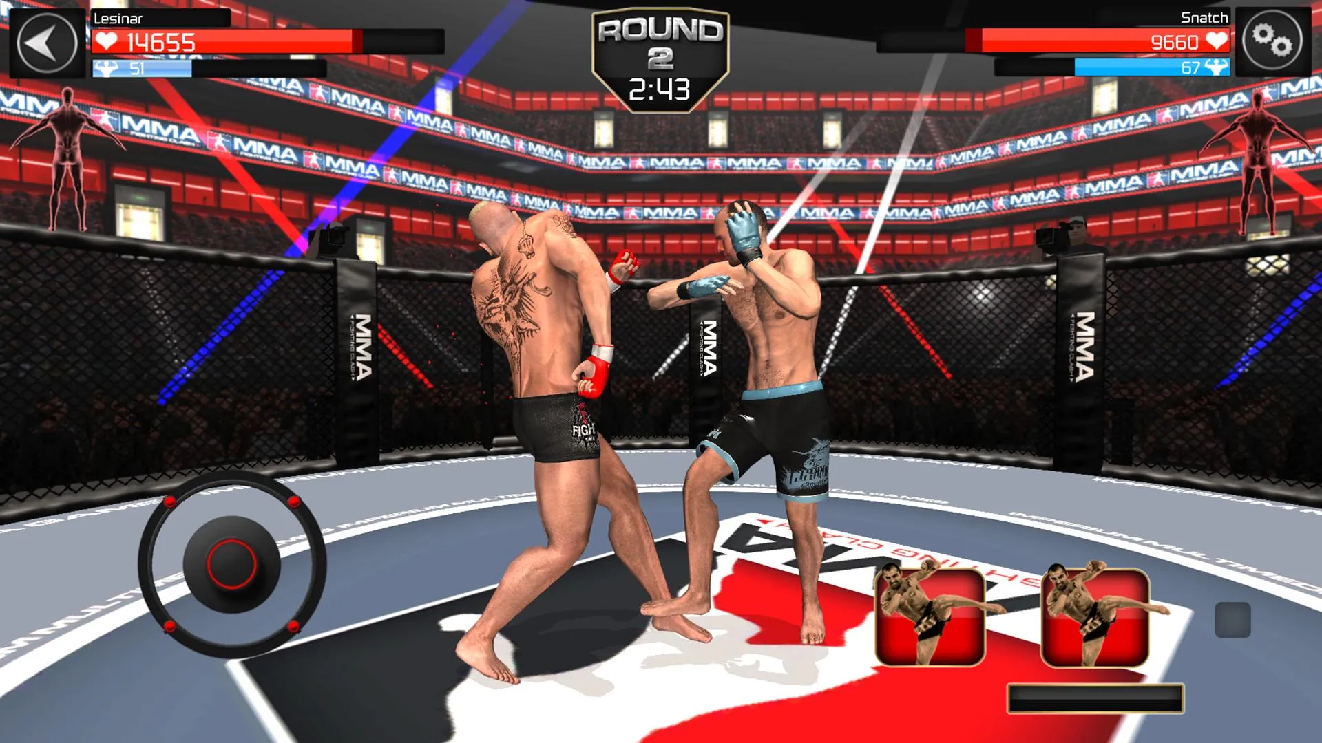 MMA Fighting Clash [мод: много денег] Screenshot 3