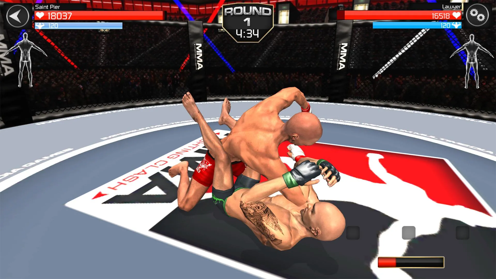 MMA Fighting Clash [мод: много денег] Screenshot 4