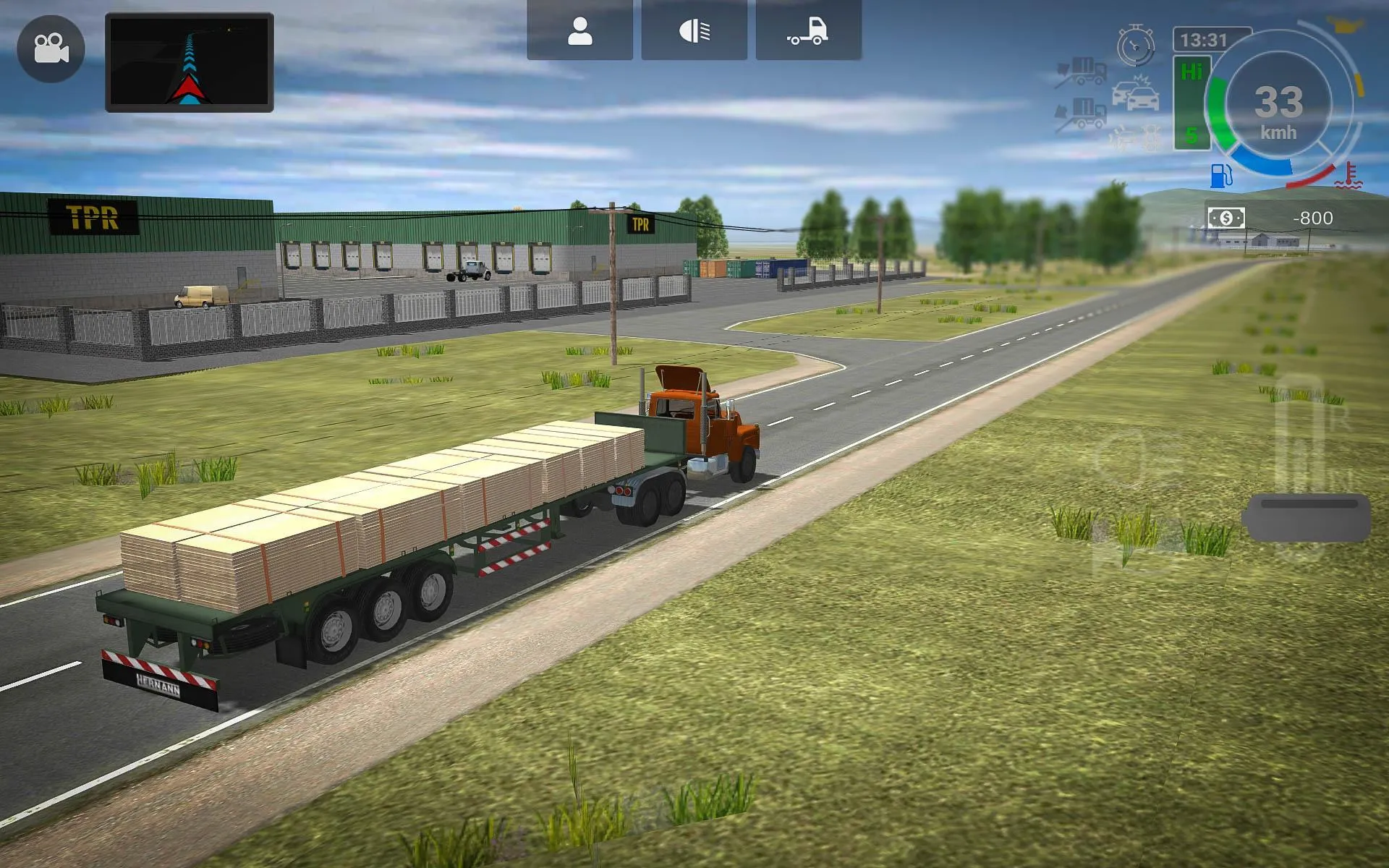 Grand Truck Simulator 2 v1.0.7f7 APK Мод (Много денег) Screenshot 1