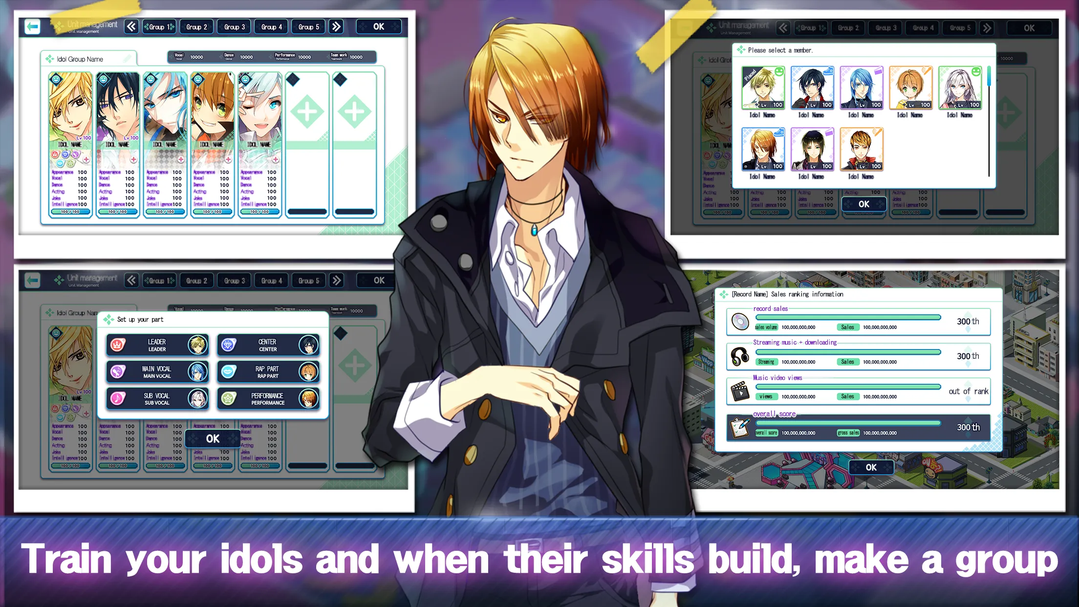 Boy Band: K-POP IDOL [мод: много денег] Screenshot 2