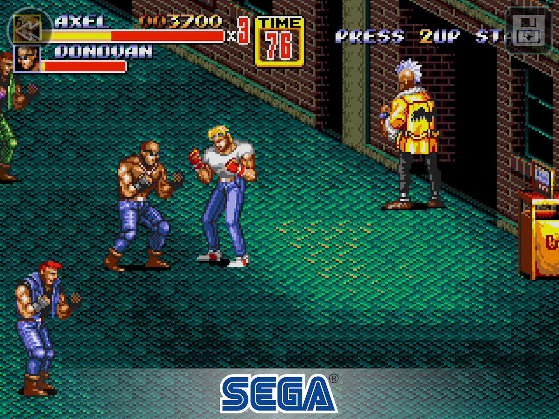 Streets of Rage 2 Classic v8.0.0 APK Мод (Всё открыто) Screenshot 5