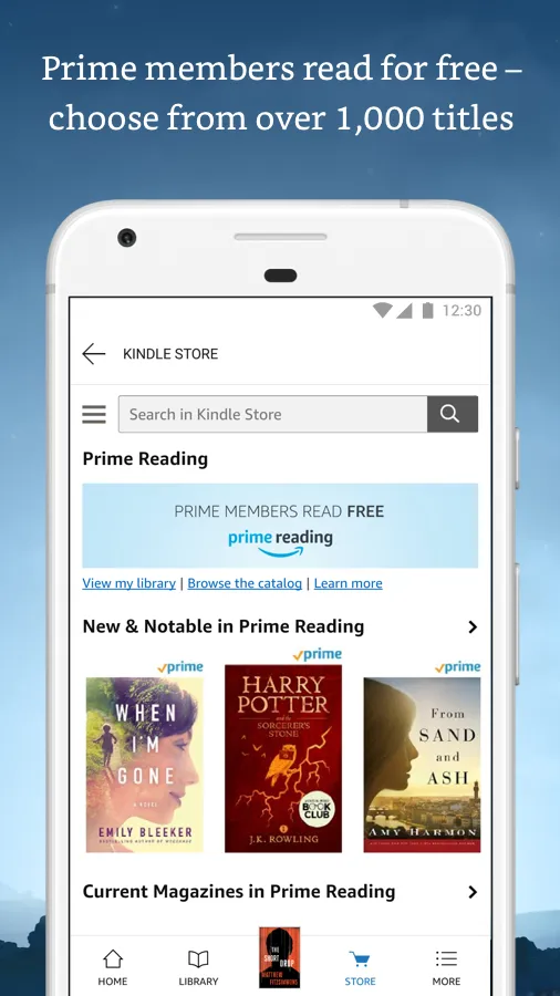 Amazon Kindle Screenshot 3 Amazon Kindle Screenshot 3