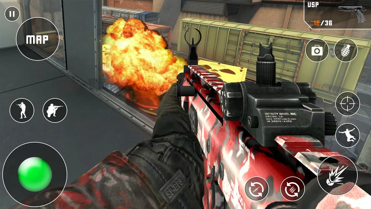 Fps Critical Strike: Контртеррористическая игра [мод: режим бога] Screenshot 4