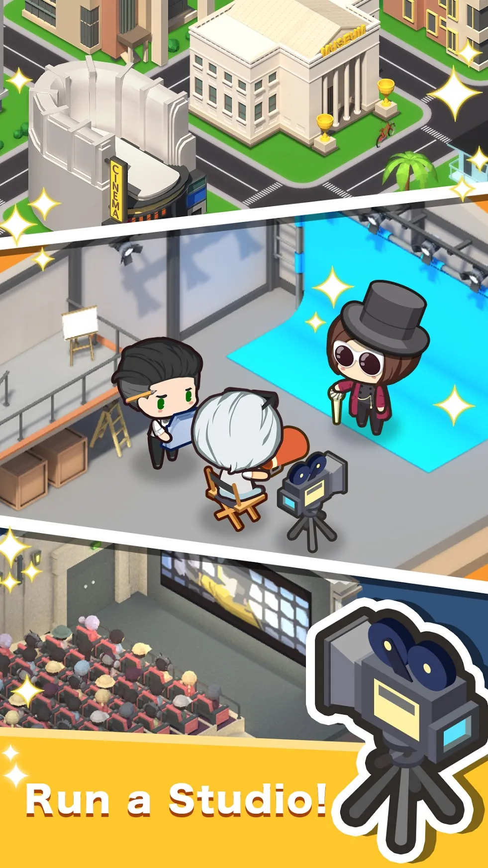 ldle Hollywood Tycoon [мод: много денег] Screenshot 3