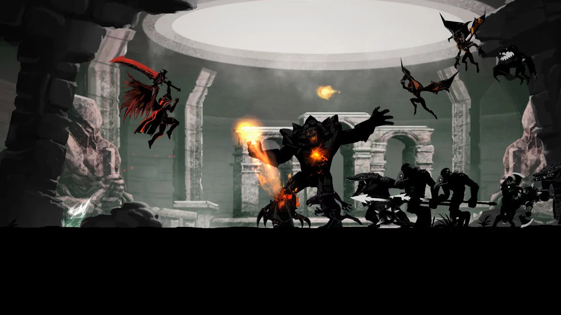 Shadow of Death: Dark Knight v1.111.0.4 APK Мод (Меню, Много денег) Screenshot 5