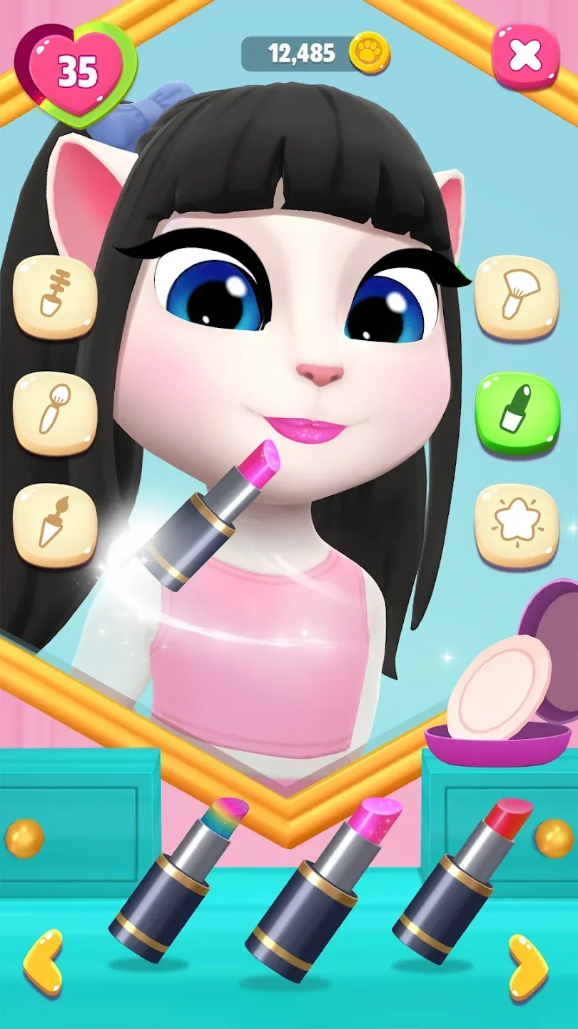 Моя Говорящая Анджела 2 v26.2.11.38728 APK Мод (Много денег) Screenshot 2