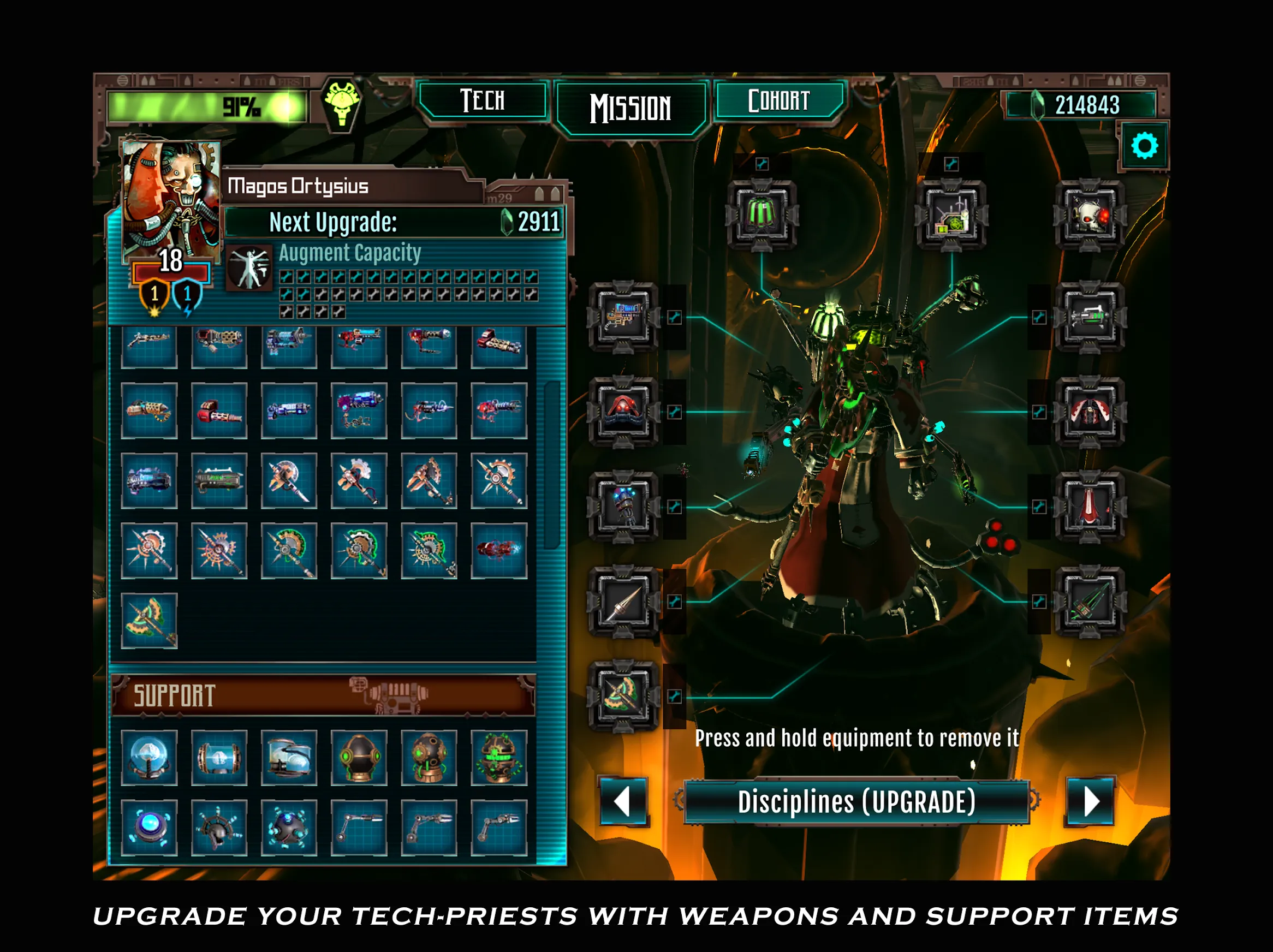 Warhammer 40,000: Mechanicus [мод: полная версия] Screenshot 5
