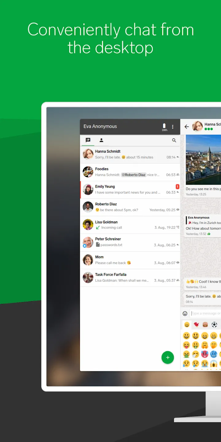 Threema. Безопасный мессенджер v5.8.0 APK Screenshot 4