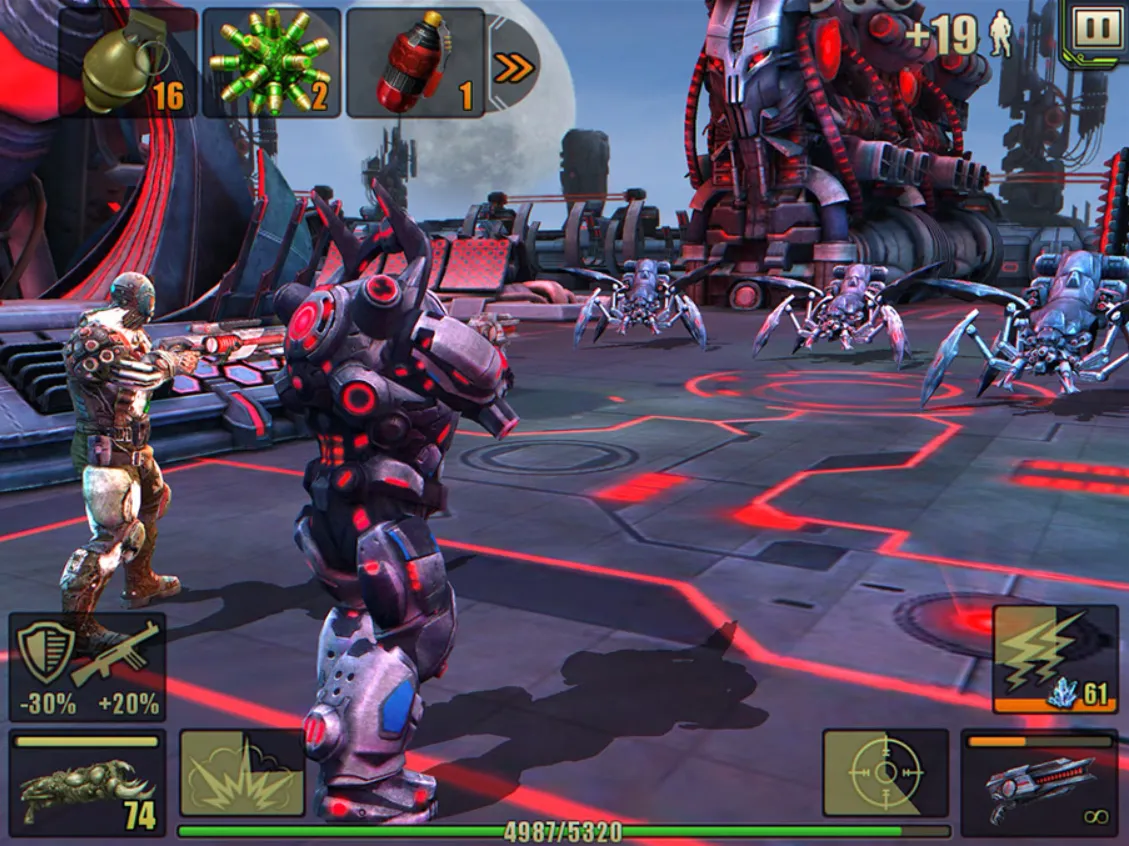 Evolution: Битва за Утопию v4.0.0 APK Мод (Бесконечные боеприпасы) Screenshot 1