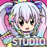 Скачать Gacha Studio (Anime Dress Up) [мод: много денег] на Андроид
