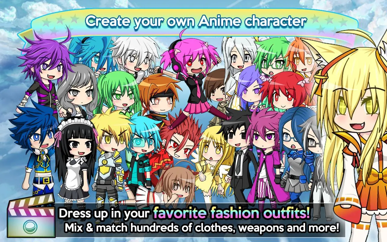 Gacha Studio (Anime Dress Up) [мод: много денег] Screenshot 2