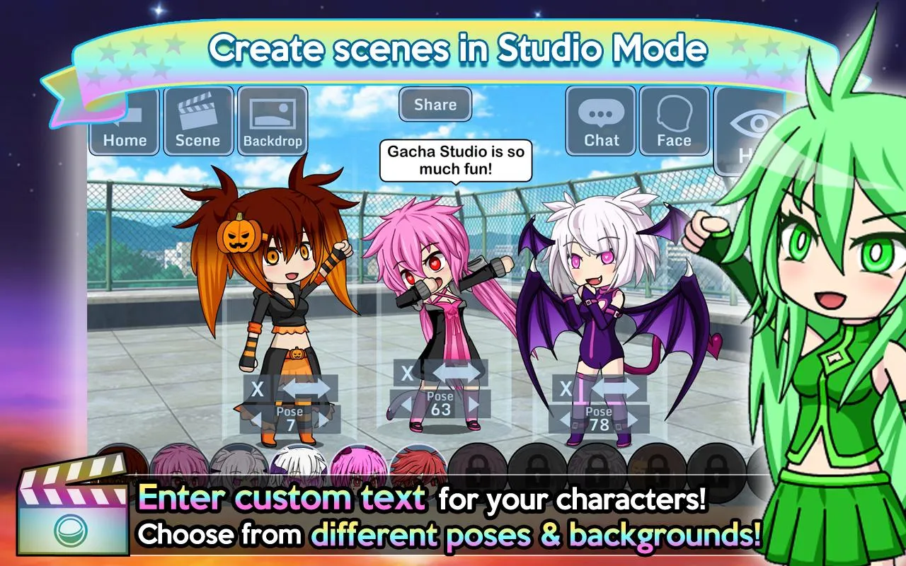 Gacha Studio (Anime Dress Up) [мод: много денег] Screenshot 3