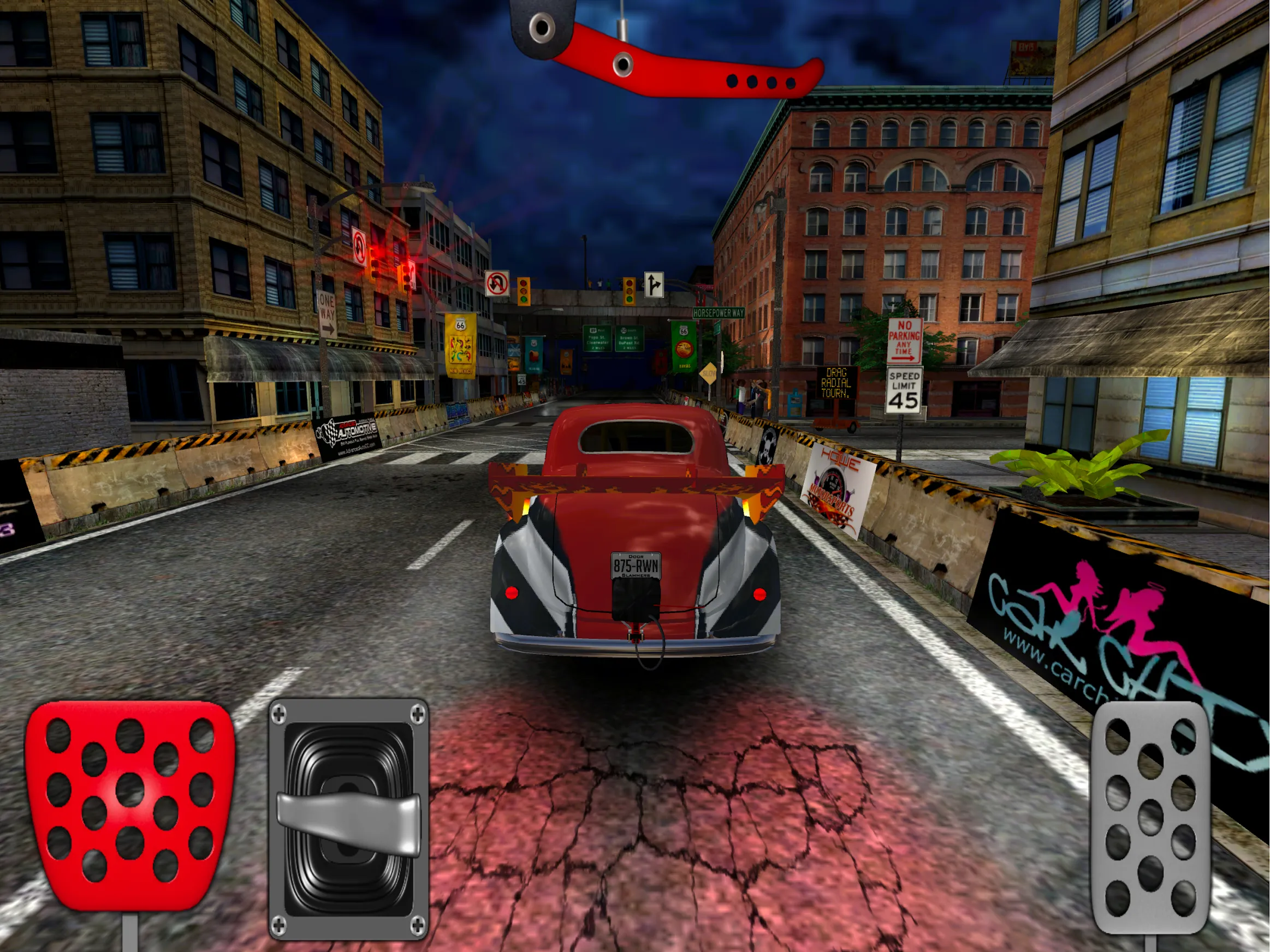 Door Slammers 2 Drag Racing [мод: меню] Screenshot 2