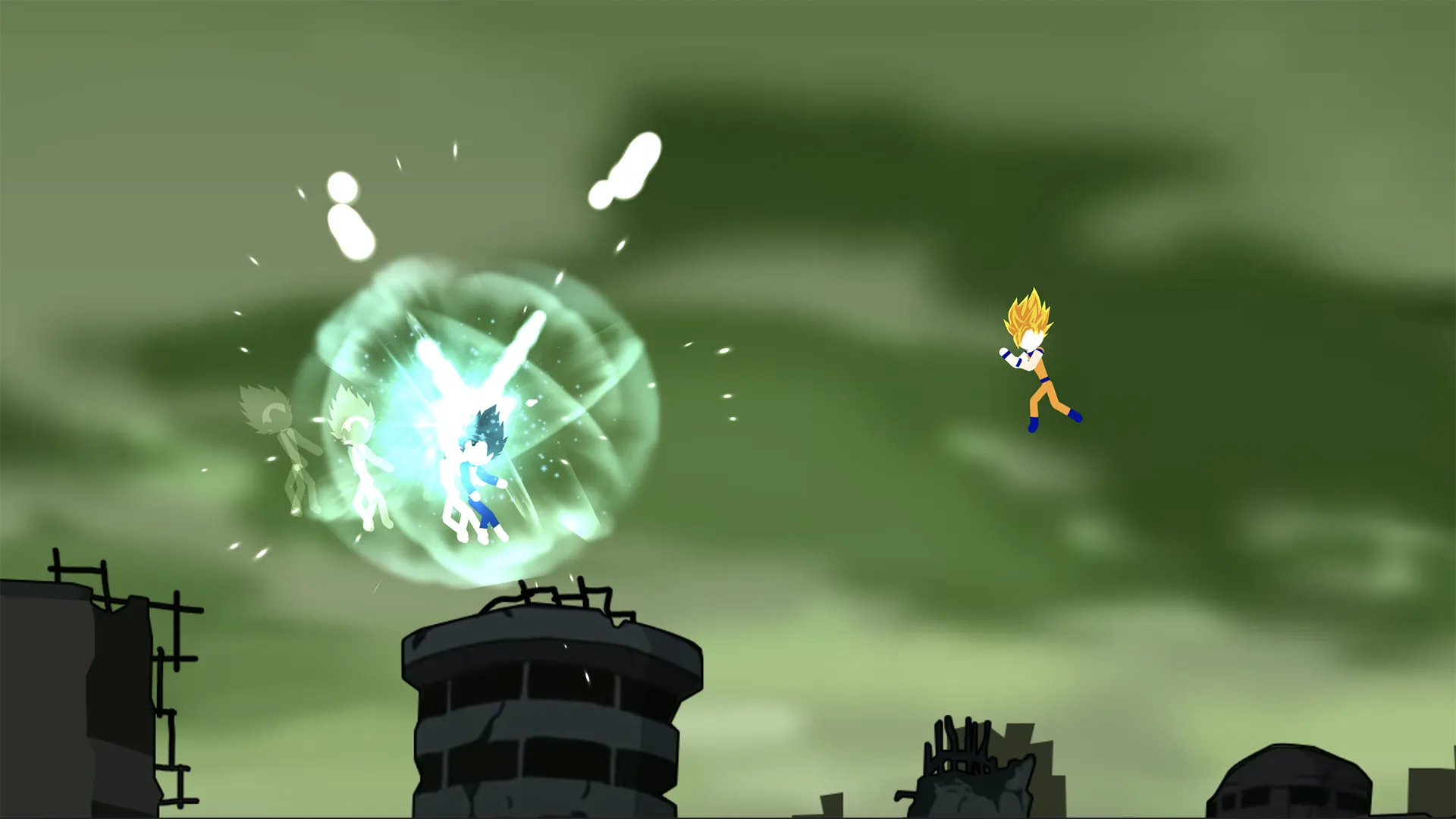 Stickman Fighter Dragon Shadow [мод: много денег] Screenshot 3
