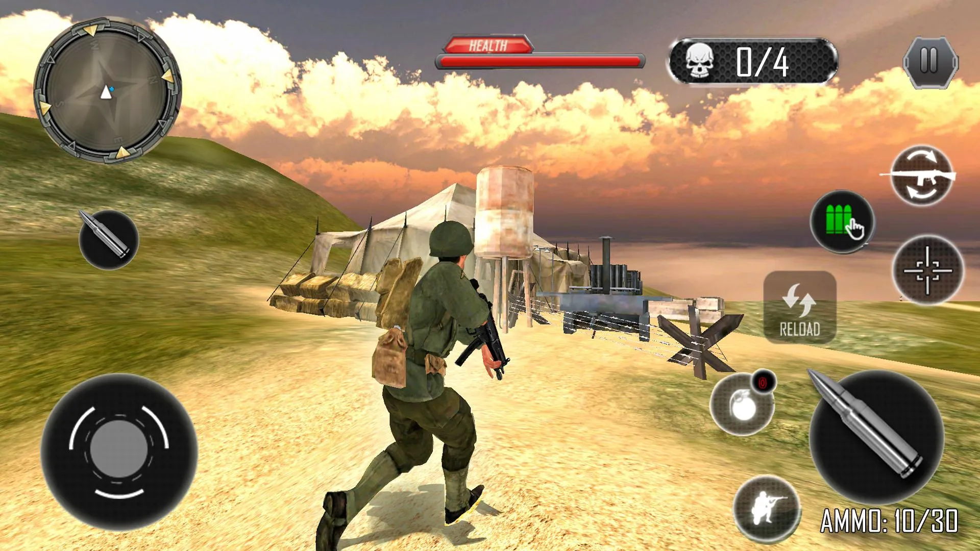 Last Commando Survival: Free Shooting Games 2019 [мод: режим бога] Screenshot 2