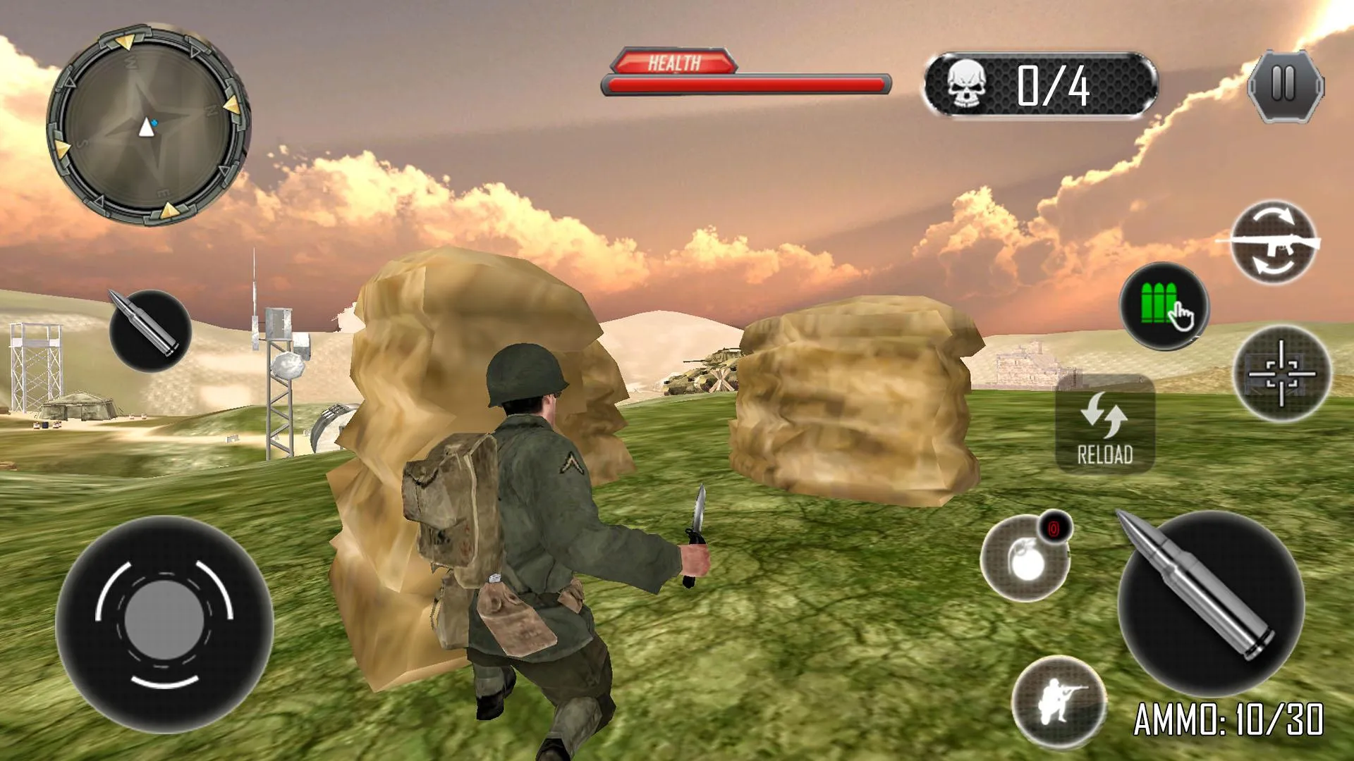 Last Commando Survival: Free Shooting Games 2019 [мод: режим бога] Screenshot 4