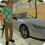 Скачать Miami crime simulator Мод (Много навыков) на Андроид
