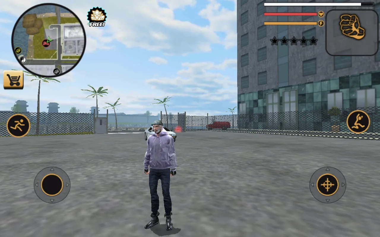 Miami crime simulator v3.3.1 APK Мод (Много навыков) Screenshot 1
