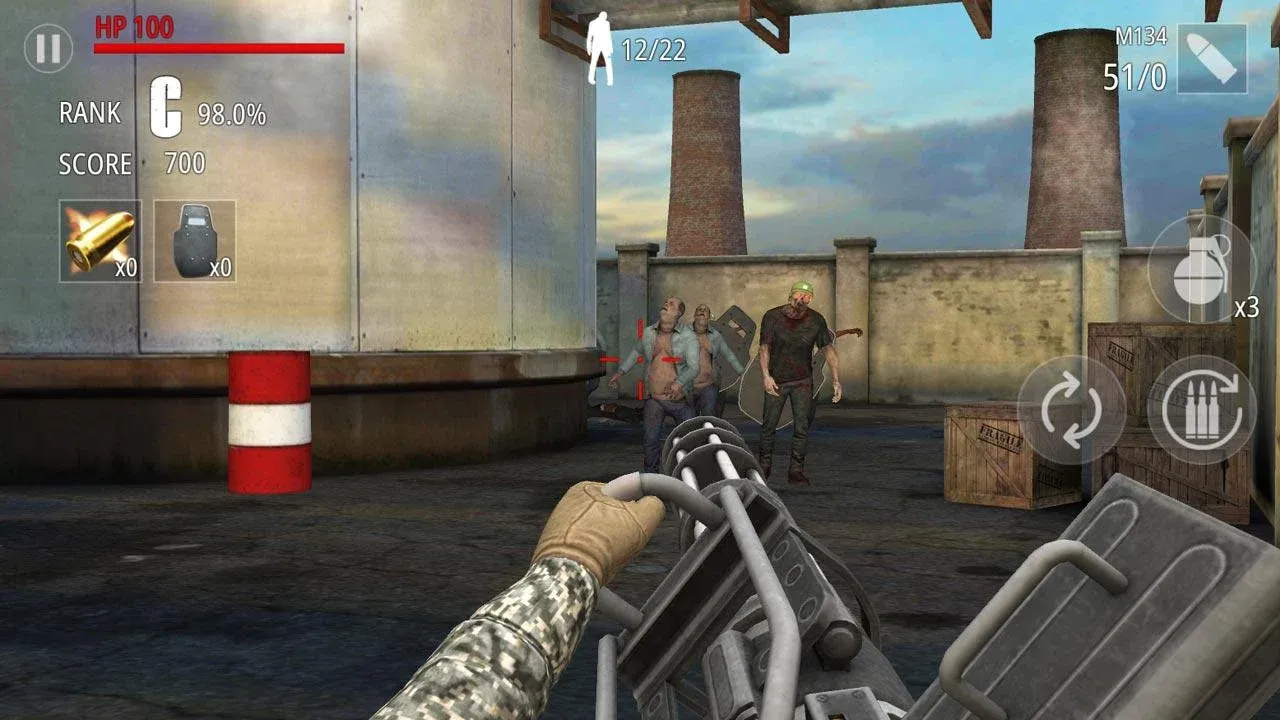 Отстрел зомби : FPS v1.5.2 APK Мод (Много патронов) Screenshot 1