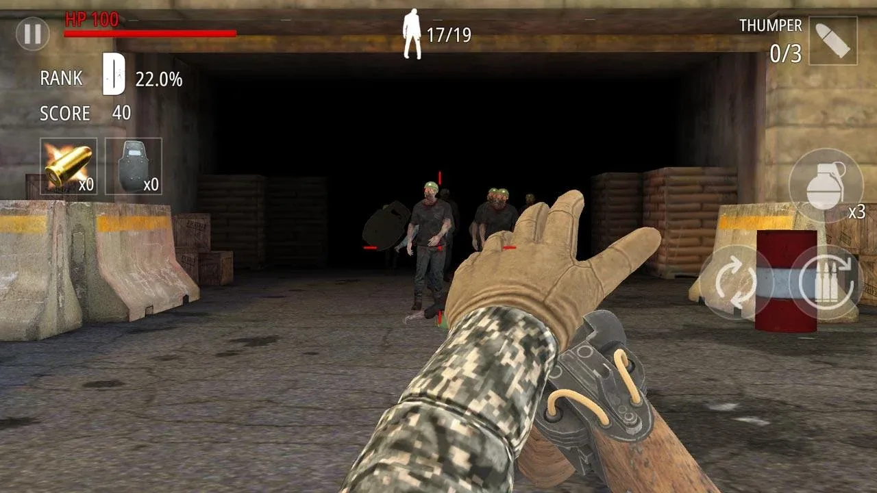 Отстрел зомби : FPS v1.5.2 APK Мод (Много патронов) Screenshot 2