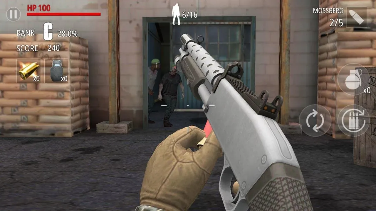 Отстрел зомби : FPS v1.5.2 APK Мод (Много патронов) Screenshot 3