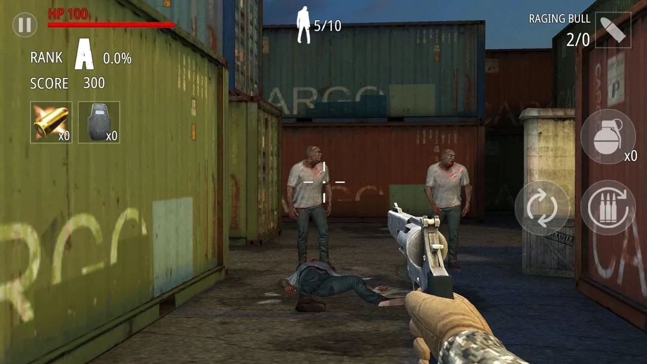 Отстрел зомби : FPS v1.5.2 APK Мод (Много патронов) Screenshot 4