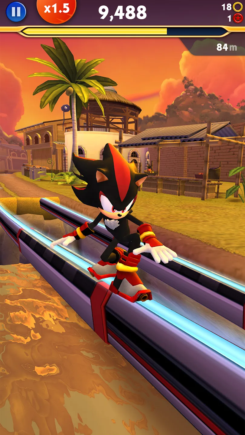 Sonic Dash 2: Sonic Boom Run v3.21.0 APK Мод (Много денег) Screenshot 2